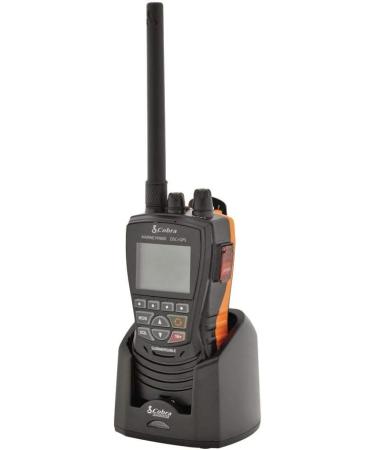 Cobra MR HH600FLTBTGPS Handheld Floating VHF Radio - 6W, GPS, Bluetooth, Submersible - Grey - Buy Online on GoSupps.com