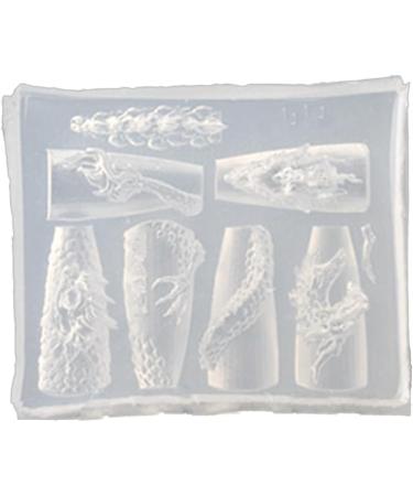 Silicone Dragon Year Nail Molds - Premium Nail Art Decorations & Stencils for Salons - Buy Online on GoSupps.com