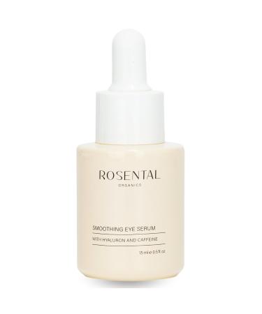 Rosental Organics Smoothing Eye Serum Antiaging eye care with hyaluronic acid & caffeine against dark circles and wrinkles natural cosmetics from Germany