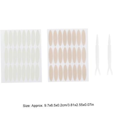 Beavorty 3pcs Tape Eyelid Shadow Sticker Invisible Eyelid Sticker Double Eyelid Sticker Mesh Eye Patch mediumx3pcs - Buy Online on GoSupps.com