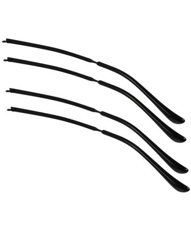 Gleavi 8 pairs glasses legs glass repair kit glasses arm legs exchange of glasses hinges glasses hinges glasses temples metal men and women glasses frame temple blackx4stk 14x3cmx4pcs