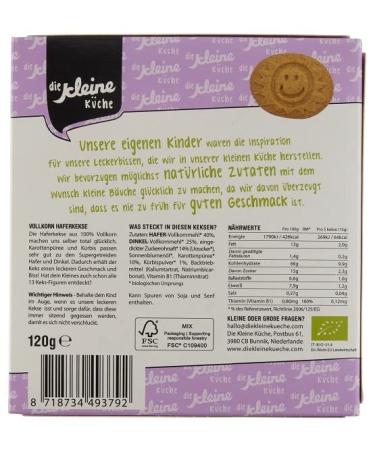 Organic Baby & Toddler Snack Package (8+ Months) - Oat Biscuits Carrot Cookies Crackers & More - Additive-Free | Small Kitchen - Buy Online on GoSupps.com
