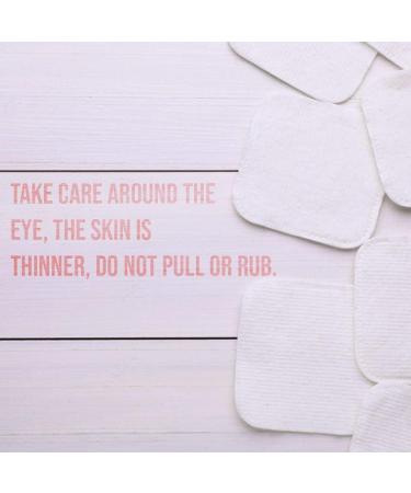 Karrma 100% Pure Cotton Pad120 Square Facial Cotton Wool Pads White Large Suitable for everyday Use Square Facial Pads 120 - Buy Online on GoSupps.com