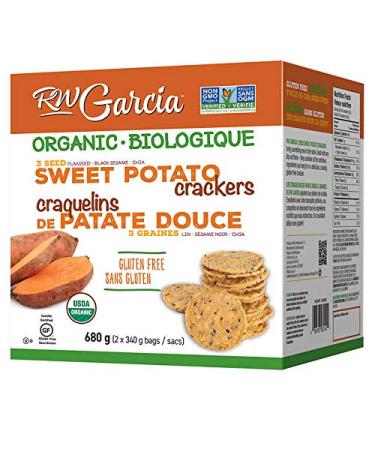RW Garcia Organic Sweet Potato Crackers (Gluten Free) 680g
