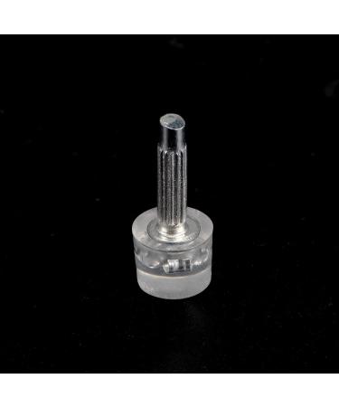 sourcing map 5 Pairs TPU High Heel Tips Shoes Replacement Tap Caps for Women High Heel Shoes 3mm Pin 8mm Round Shape Heel Repair Caps Transparent - Buy Online on GoSupps.com