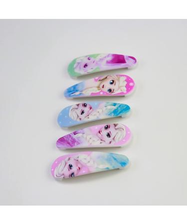 Frozen Santa Hair Clips - 5 Piece Set for Girls and Women | Cute Metal Snap Barrettes - Buy Online on GoSupps.com