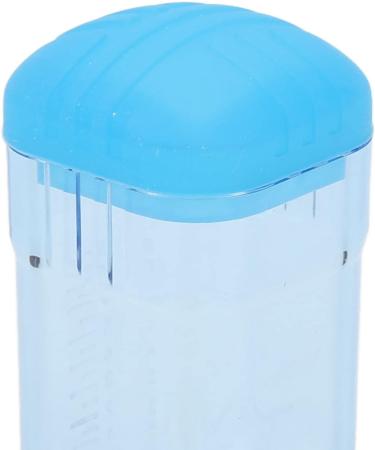 Hair Oil Applicator Bottle - 8ml Scalp Roller Comb | Transparent Clear Blue for Easy Application - Buy Online on GoSupps.com