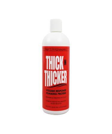 Chris Christensen Thick N Thicker Response Foaming Protein Dog Conditioner Groom Like a Professional Locks in Thickness & Adds 400x The Volume Pro-Vitamin Formula All Coat Types Made in USA 473ml - Buy Online on GoSupps.com