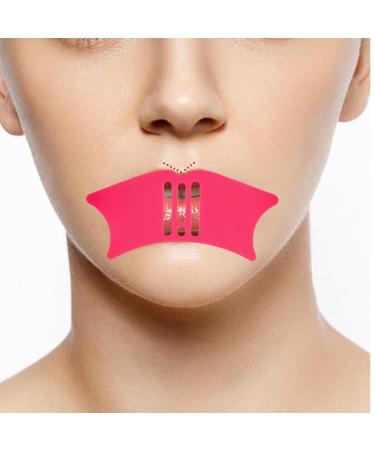 Nose Contour Stencil & Brush Set | Reusable Silicone Makeup Tool for Nose Eyeliner & Eyebrows - Beginner Friendly (Rose Red - Buy Online on GoSupps.com