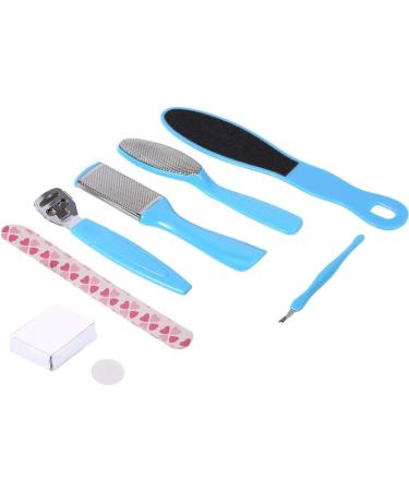 10-Piece Foot Rasp Set - Portable Cornial Remover & Pedicure Tools for Dead Skin | Best Foot Care Accessories - Buy Online on GoSupps.com