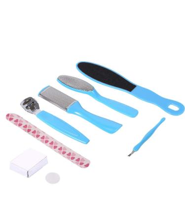 Professional 8-Piece Pedicure Tools Kit | Hard Skin Remover & Foot Care Tools for Smooth Feet - Buy Online on GoSupps.com