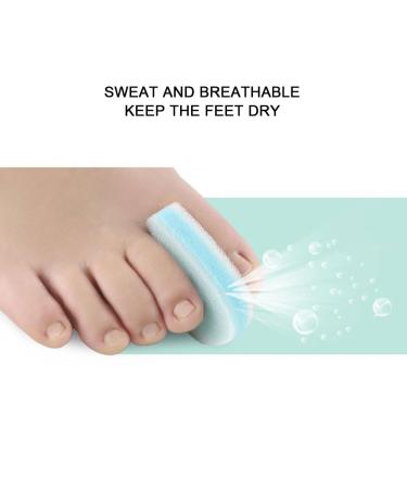 Set of 5 Sponge Hallux Valgus Straightener Toe Separators for Relief and Corrective Feet Care - Buy Online on GoSupps.com