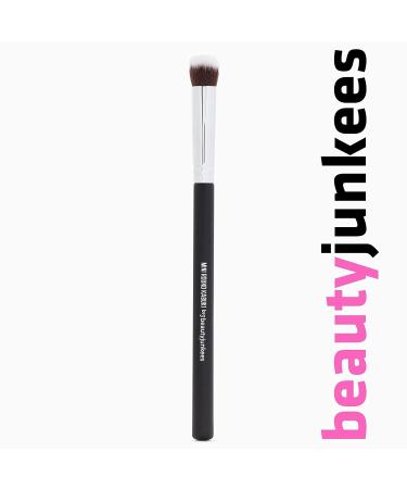 Mineral Powder Eyeshadow Makeup Brush - Small Mini Round Top Kabuki Brush for Blending Smoky Eye - Cruelty-Free Synthetic Dome Brush for Setting Concealer Liquid Cream Cosmetics - Buy Online on GoSupps.com