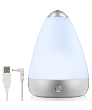 Aroma diffuser ultrasound humidifier mini: 100ml USB aroma diffuser for essential oils - room fragrance diffuse fragrance oil fragrance lamp aromatherapy diffuser with 7 colors night light for bedroom office