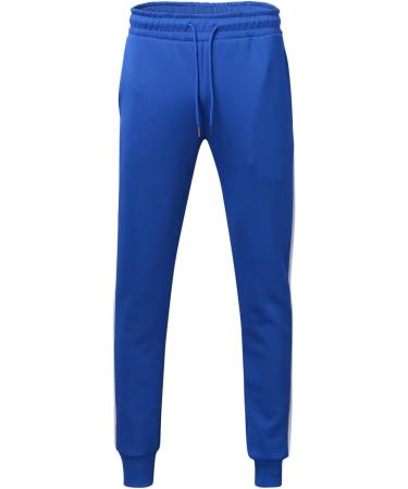 Buy Hanxiulin Men's Training Suit - Blue Polyester Jogging Set XXL | Comfortable Sweatshirt & Pants for Sports - Buy Online on GoSupps.com