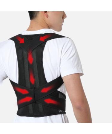  mdlian Sling Back Good Anti-Hunchback Orthosis | Invisible Shoulder & Back Correction Belt for Men & Women - Medium Size - Buy Online on GoSupps.com
