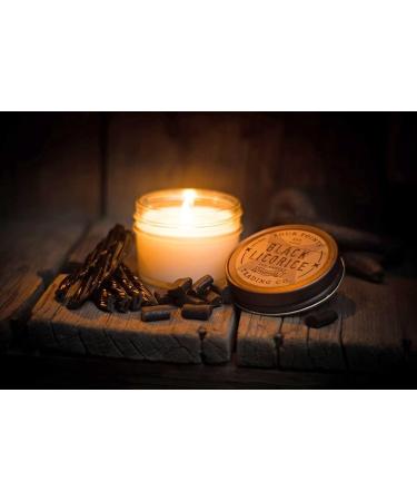 Buy Black Licorice Scented Candle - 4 Oz Handcrafted Soy Wax Aromatherapy Candle for Men & Women | Unique Room Scents & Relaxing Gifts - Buy Online on GoSupps.com