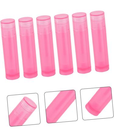 Angoily Lot de 24 Tubes Rouge L vres 5g en Plastique Rose Vides et tanches Tubes DIY pour Gloss et Soin des L vres R utilisables Contenant Cosm tique pour Maquillage Maison - Buy Online on GoSupps.com