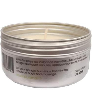Bougie de Massage Fleur de Lotus - 100% V g tale Sans Paraffine & Parab nes Longue Dur e - Buy Online on GoSupps.com