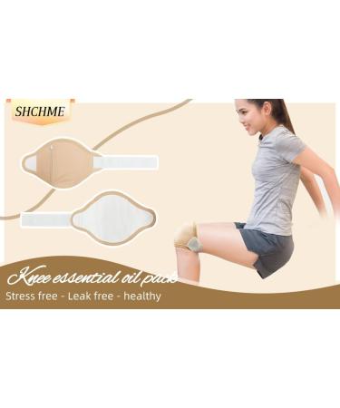 SHCHME Castor Oil Pack for Knee 1 Piece Reusable Castor Oil Pack Wrap Knees Kit Organic Castor Oil Pack for Kness (Oil Not Included) - Buy Online on GoSupps.com
