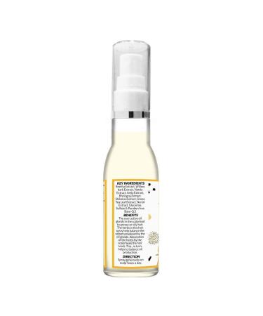 Mirah Belle - Willow Bark Green Tea - Natural Hair Spray - Balances Hair Sebum Heals Scalp Infections - Vegan Alcohol Free 100 ml - Buy Online on GoSupps.com