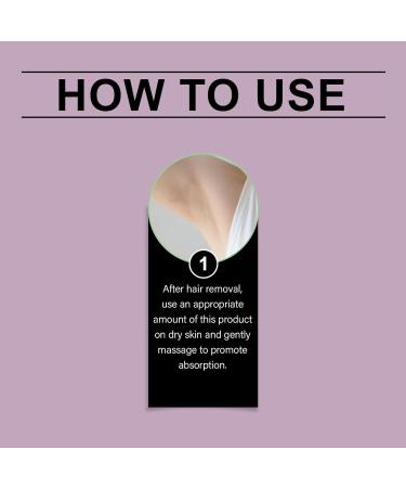  homomdy Oil to remove unwanted hair aftershave oil with natural ingredients moisturizing and soothing for the skin reduces irritation prevents dryness strengthens the skin barrier - Buy Online on GoSupps.com