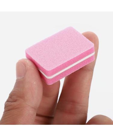 Beaupretty 100-Piece Nail File Set - EVA Sponge Nail Buffer & Nail Accessories for Perfect Nail Shape & Polish - Mini Pink - Buy Online on GoSupps.com