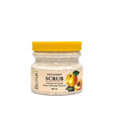 Pro Bionic Apricot Peeling - Face & Body SCRUB with apricot extracts - Apricot Peeling 450ml (1 piece)