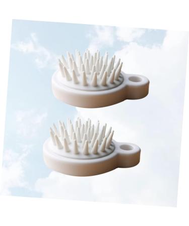 Magiclulu 4-Piece Hair Washing Scalp Massage Brush Set Navy Cleaning Scrubbers for Scalp Stimulation & Hair Care - Buy Online on GoSupps.com
