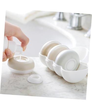 FRCOLOR 2 Sets Push Type Lotion Bottle Portable Sub Bottle Shampoo Bottle Plastic Container Refillable Liquid Container Shampoo Dispenser Bottle Hand Soap Dispenser Bottled Travel Round Pp - Buy Online on GoSupps.com