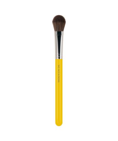 Bdellium Tools Studio Series 940 Face Blending Brush - Professional Makeup Brush for Facial Sculpting - Soft Synthetic & Natural Fibers - Yellow - 1pc - International Shipping Available - Buy Online on GoSupps.com