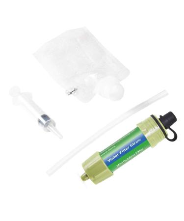 Lixada Mini Water Filter | 5000L Portable Straw Filter for Camping & Travel | Emergency Water Filtration System - Buy Online on GoSupps.com