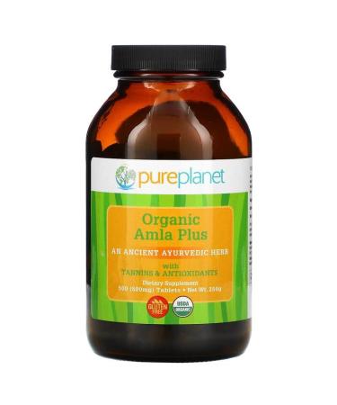 Pure Planet Amla Plus 500 mg 500 Tablets