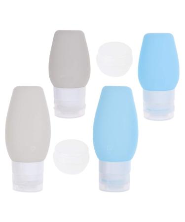 Milisten Silicone Containers 6pcs Travel Bottles Soap Travel Container Empty Perfume Bottle Bottled Cosmetic Silicone Bottle