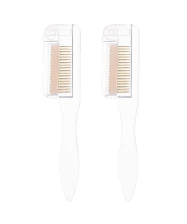 Lurrose eyelashes eyelash tools 2st eyebrow brush eyebrow eyebrow grooming brush make -up grooming brush tools eyelash tools eyelash tools