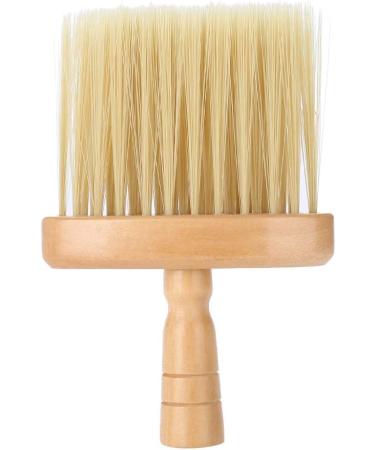 Barber Brush Neck Dusting Brush Hairdresser's Face Soft Brush Salon Hair Cleaning Wooden Broom Hairdressing Salon Cutting Beauty Hair Cleaning Tools - Buy Online on GoSupps.com