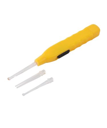 Qtqgoitem Plastic Household Earwax Cleaning Tool Remover Flashlight Earpick Curette Orange (Model: d25 1c9 0f9 5e4 94e)