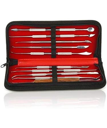 10-Piece Dental Tool Set for Wax Carving Ceramics and Sculpting Perfect for Dental Professionals and Artists - Buy Online on GoSupps.com