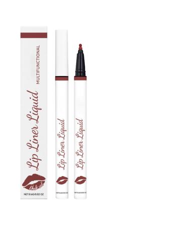 Generisch Shiny tinted lip pencil for beauty | Waterproof lip color For women and girls for parties office travel home everyday wear Valentine's Day and holidays