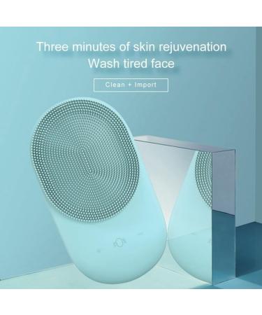 Portable Rechargeable Facial Cleansing Silicone Brush for Women | Electric Face Cleaner for Deep Pore Cleansing - Buy Online on GoSupps.com
