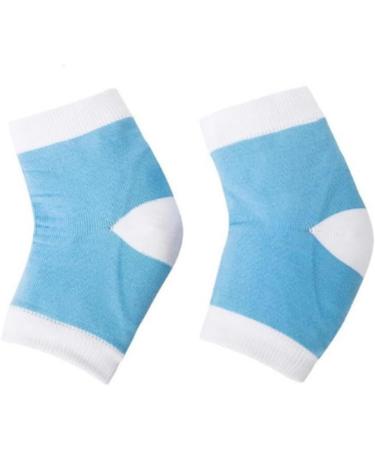 minkissy 1pair Foot Protection Socks Protective Cover Heel Socks Cotton Fabrics Nylon Gel Socks Sky Blue Socks Feet Heel Socks Antichapping Socks Sleep Socks Whitening Ripstop Socks medium - Buy Online on GoSupps.com