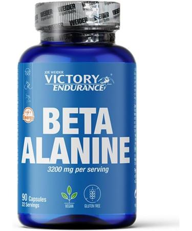 Victory Endurance Beta Alanine (90 Capsules) Helps increase physical resistance and delay the onset of fatigue - Buy Online on GoSupps.com