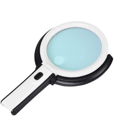 HD Multi-Function Handheld Folding Desktop Glass with LED Lights 10 Times 5 Times Old Reading Portable Extra Large Lens 100MM Made in China - Buy Online on GoSupps.com