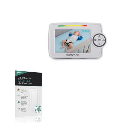 BoxWave Screen Protector Compatible With Summer Infant 36004 - ClearTouch Crystal Anti-UV EyeCare (2-Pack) Filters out Harmful Blue Light Reduce Fatigue