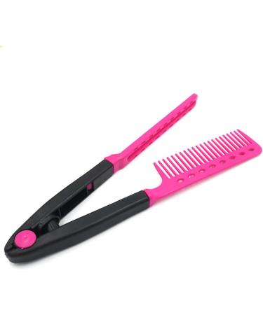 FOMIYES 3Piece Hair Straightener Comb VShaped Brush Cordless For Styling Teaser For Fine Hair Portable Brush For Women And Men - Buy Online on GoSupps.com