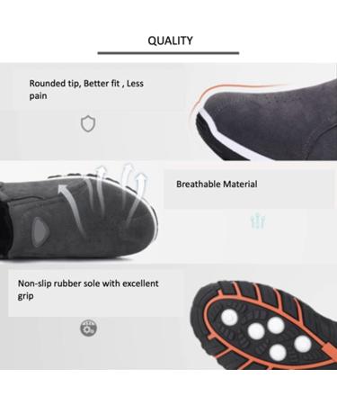 Men's Orthopedic Shoes for Outdoor Activities - Good Arch Support, Breathable, Light, Non-Slip - Size 11.5 Green - Buy Online on GoSupps.com