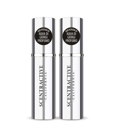 CA Perfume Impression of Aqua Di Giorgi Profumo For Men Replica Version Fragrance Dupes Concentrated Long Lasting Eau de Parfum Spray Refillable Atomizer Bottle 0.17 Fl Oz/5ml-X2 ARMN AQUA DI GIORGI PROFUMO IMPRESSION 0.34 Fl Oz (Pack of 1)