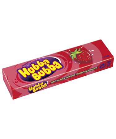 Buy Hubba Bubba Chewing Gum - Strawberry Flavor | 20 Packs (700g) | Fast International Shipping - Buy Online on GoSupps.com