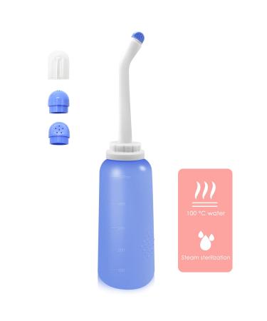Lady-Bidet (100 high temperature disinfection) for period puerperium-intimate shower Inc.Travel bags replaces wet wipes and shower toilet - gently thoroughly saves paper - TV -known from (blue)