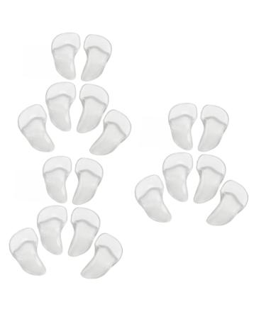 Gatuida 9 Pairs High Heel Metatarsal Pad Ball of Foot Insoles Metatarsal Gel Pads High Heel Grips Metatarsalgia Relief Half Shoe Pads High Heel Insoles High Heel Cushion Soft Foot Pads